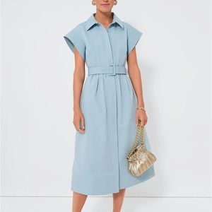 TUCKERNUCK Slate Blue Chloe Dress Size Small - Like NEW!